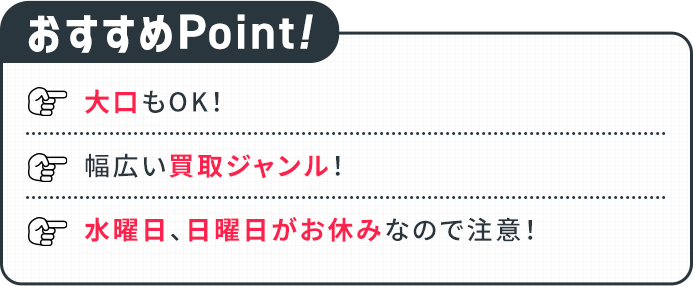 おすすめポイント
